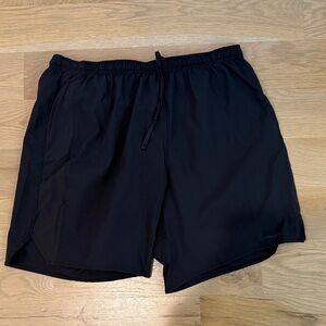 Outdoor Voices Men's Black Athletic Shorts